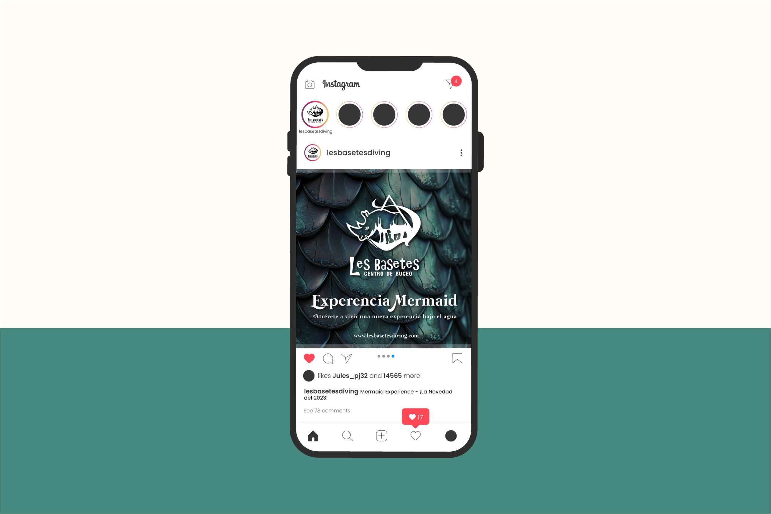 Mermaid INsta Mockup
