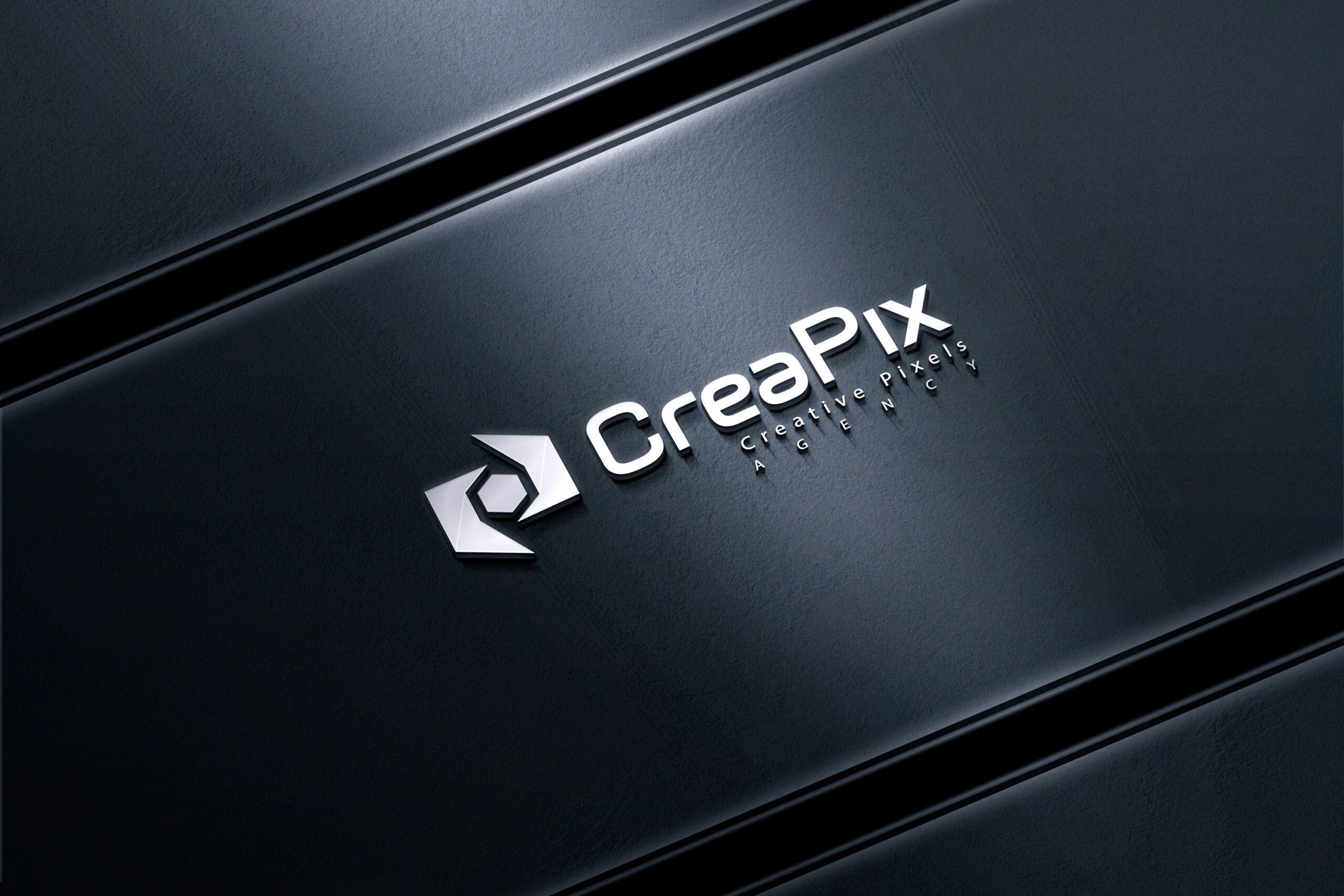 CreaPix Logo MockUp scaled