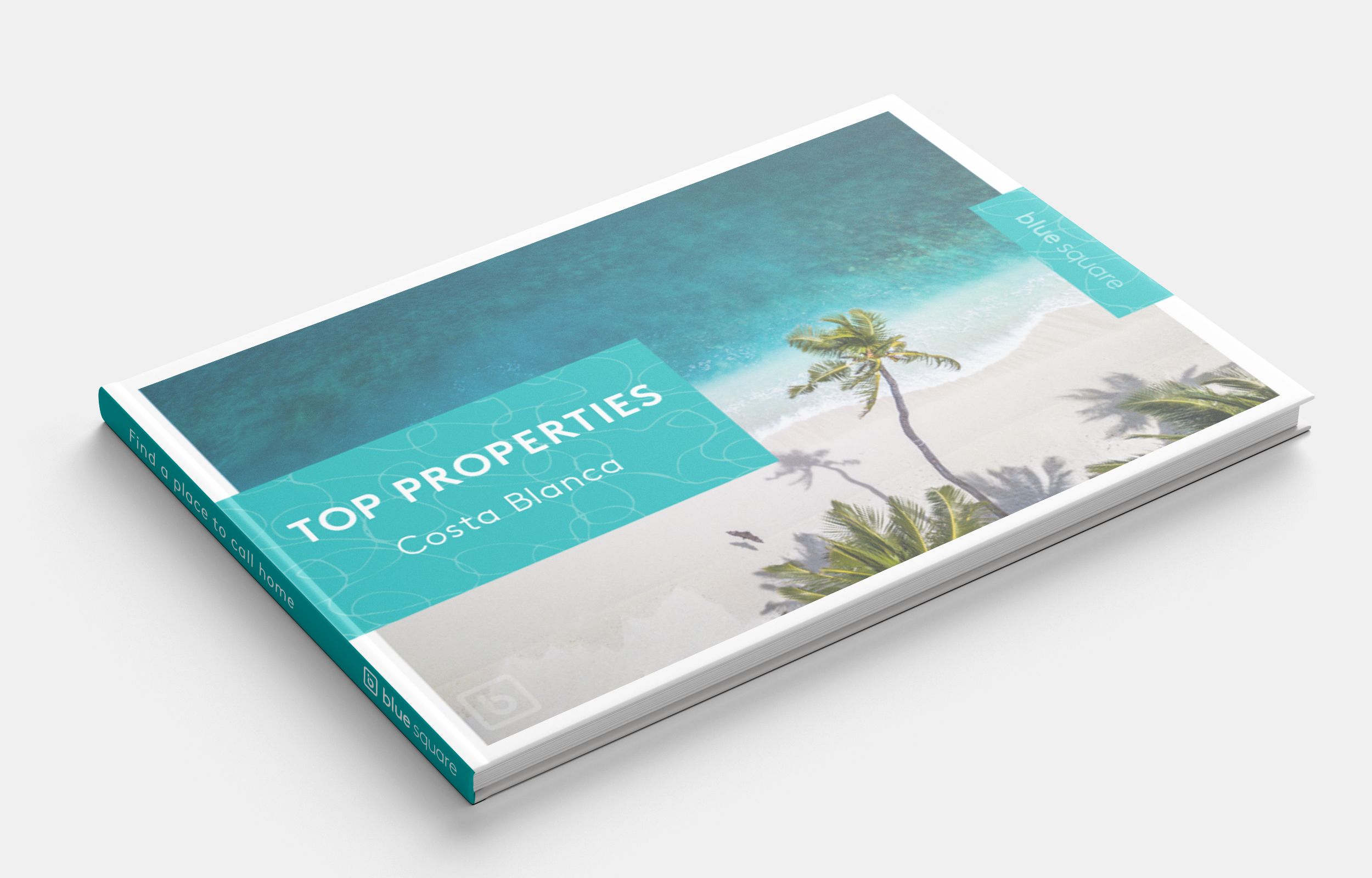 BLUE SQUARE PORTFOLIO 19 Mockups Design