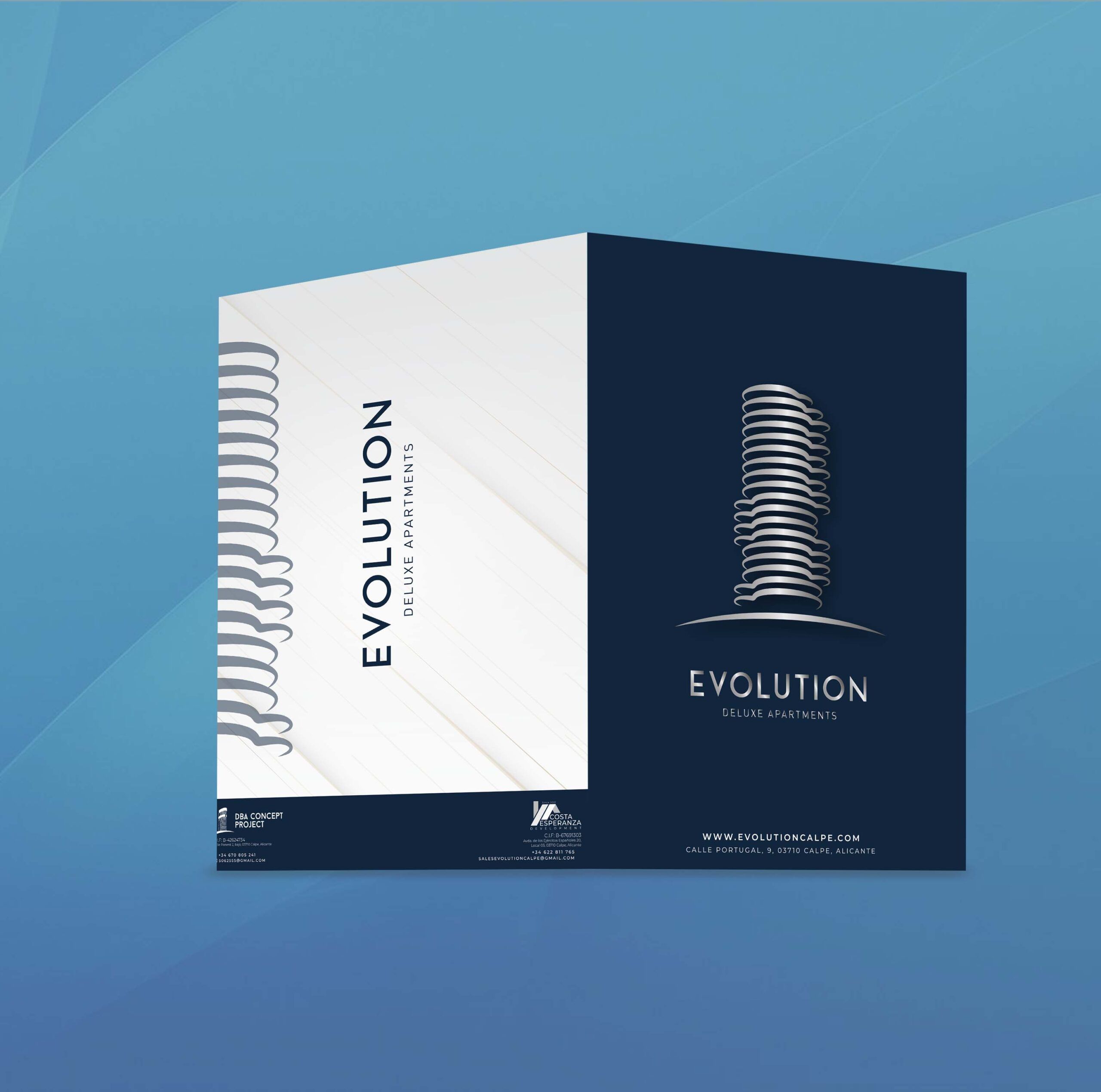 Evolution Folder Mock Up