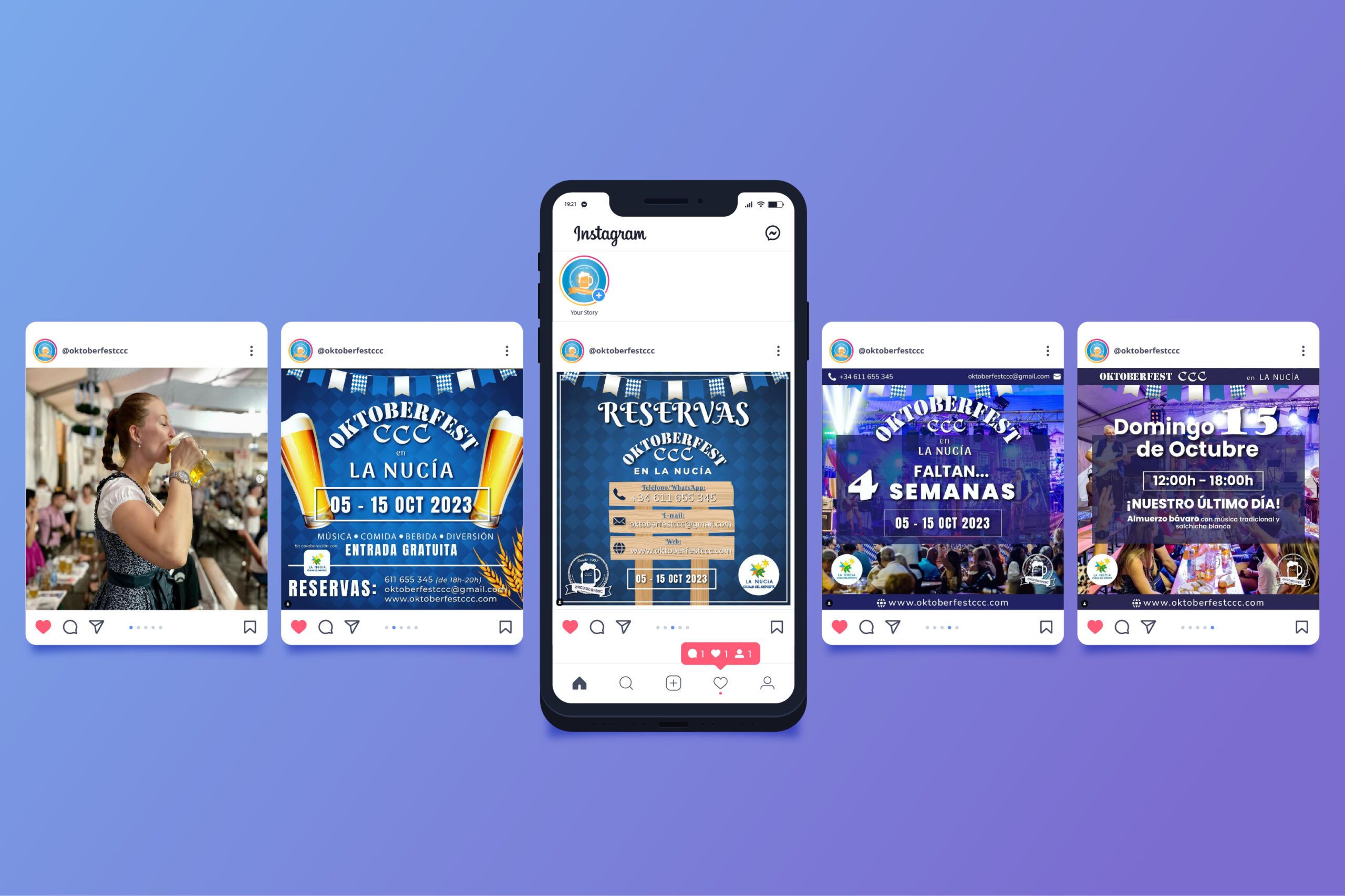 OKTOBERFEST PORTFOLIO 18 InstaFeed Okto 2